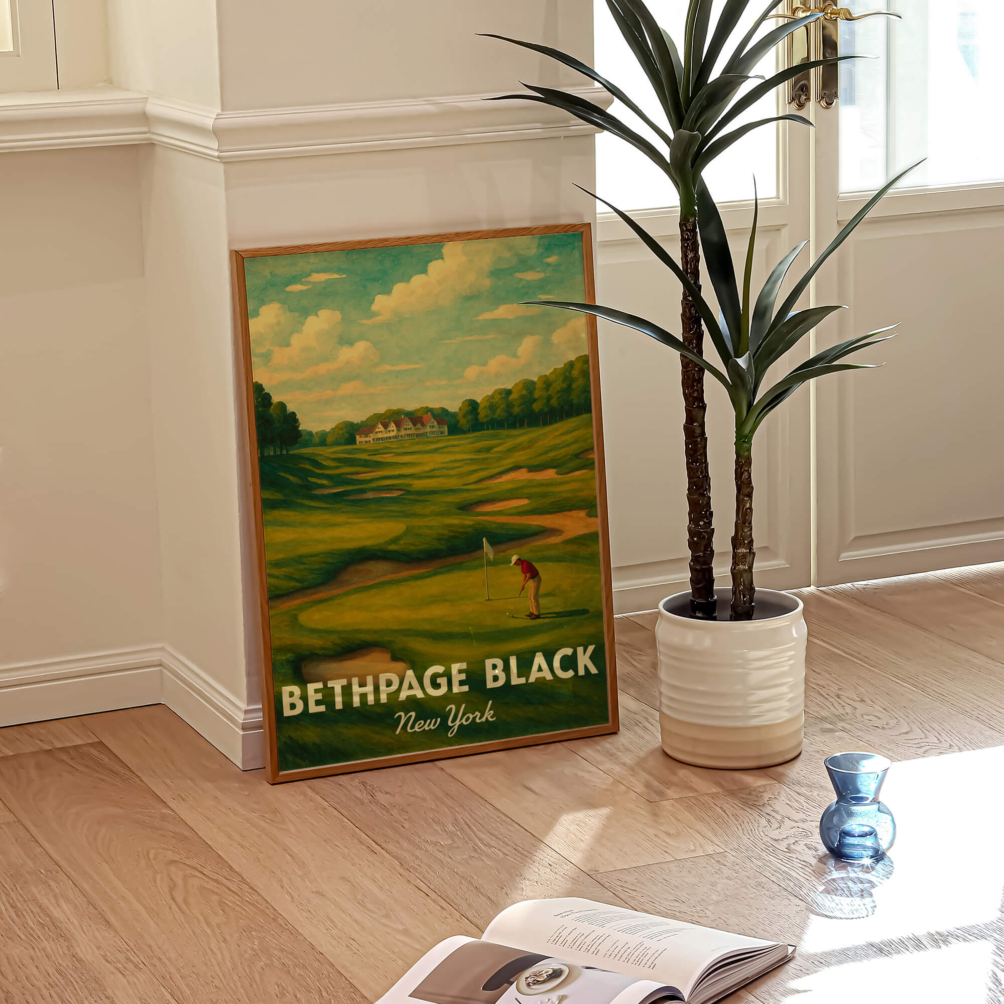 Bethpage Black Travel Poster