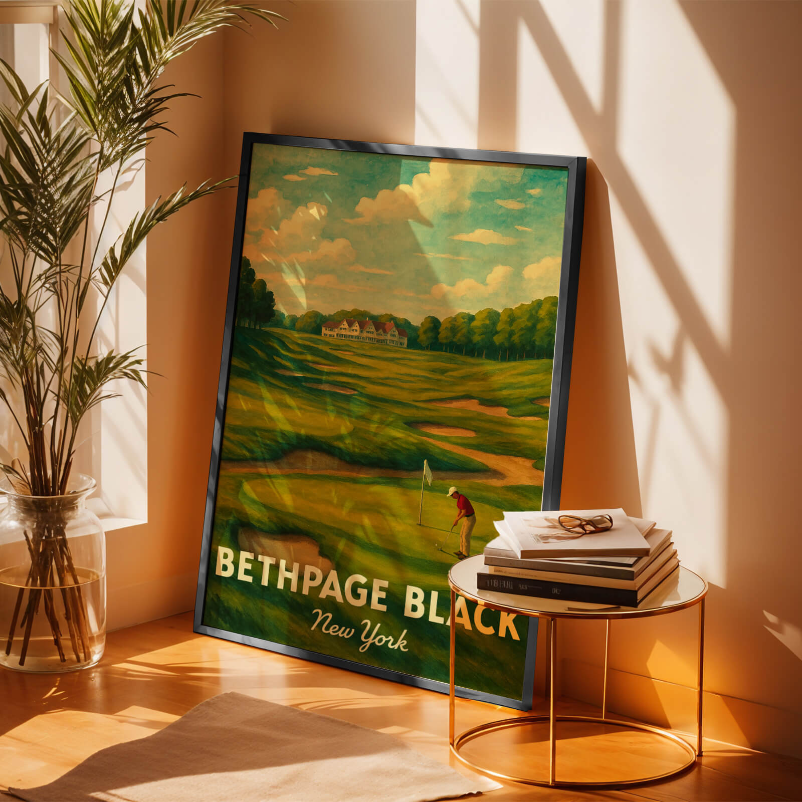 Bethpage Black Travel Poster