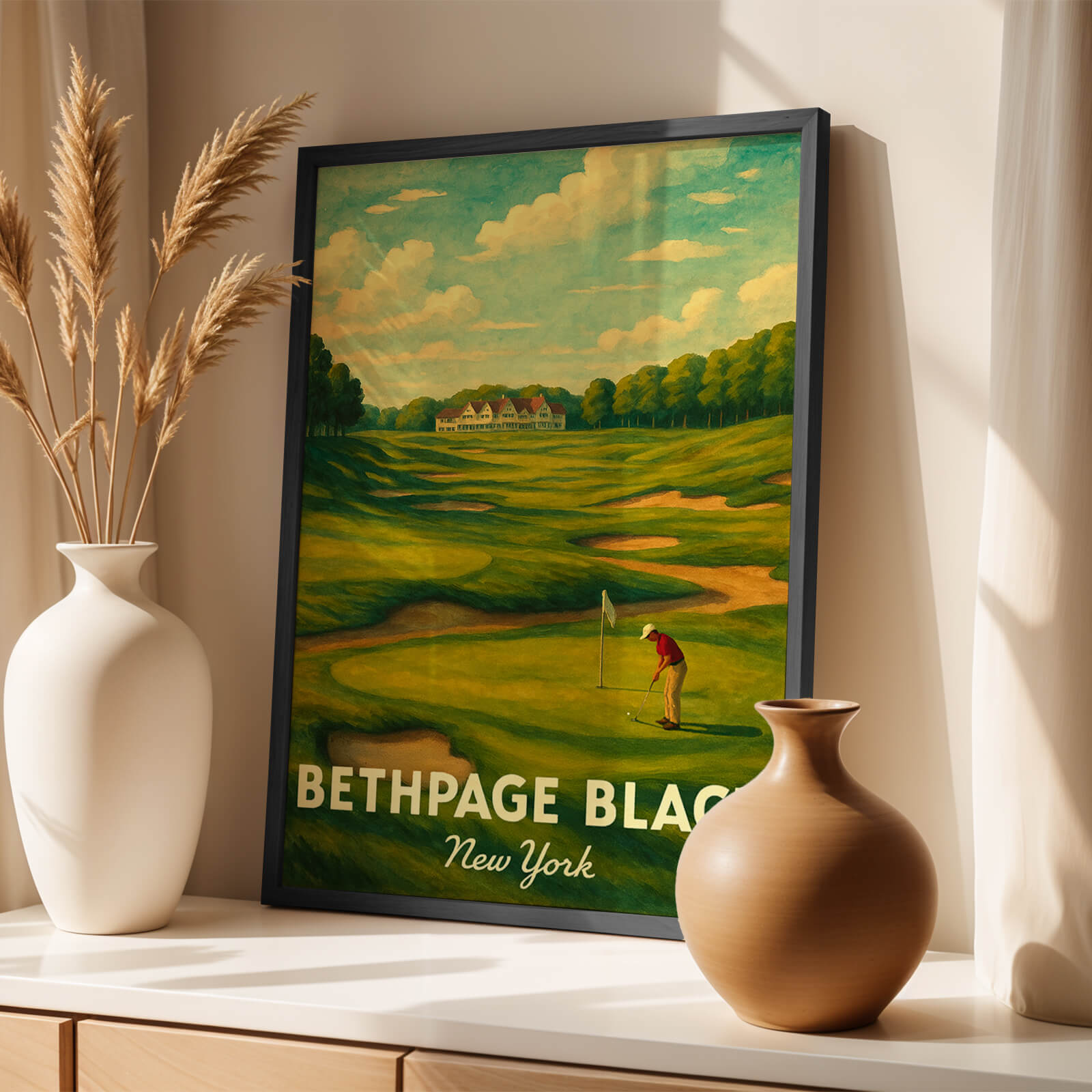 Bethpage Black Travel Poster