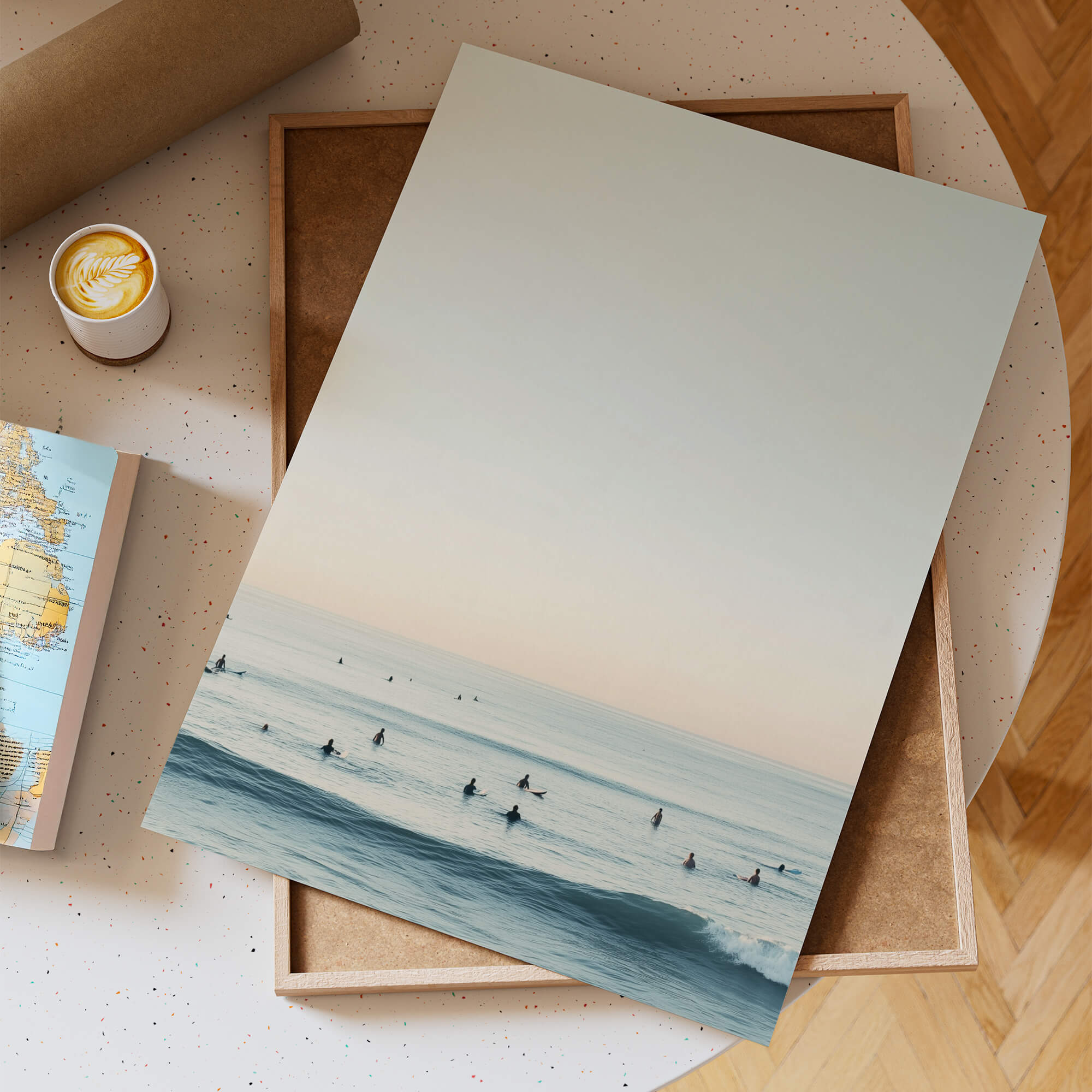 Grecian Sunset Poster