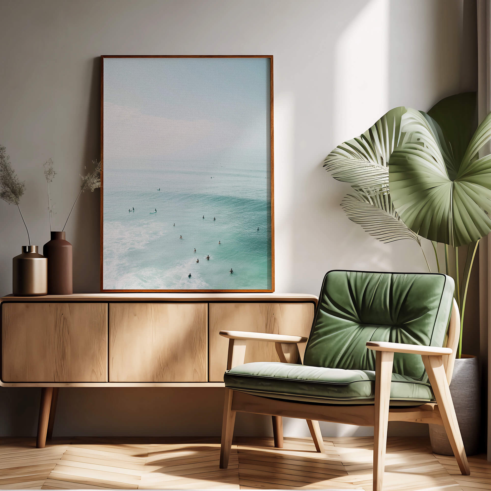 West Coast Waves Poster