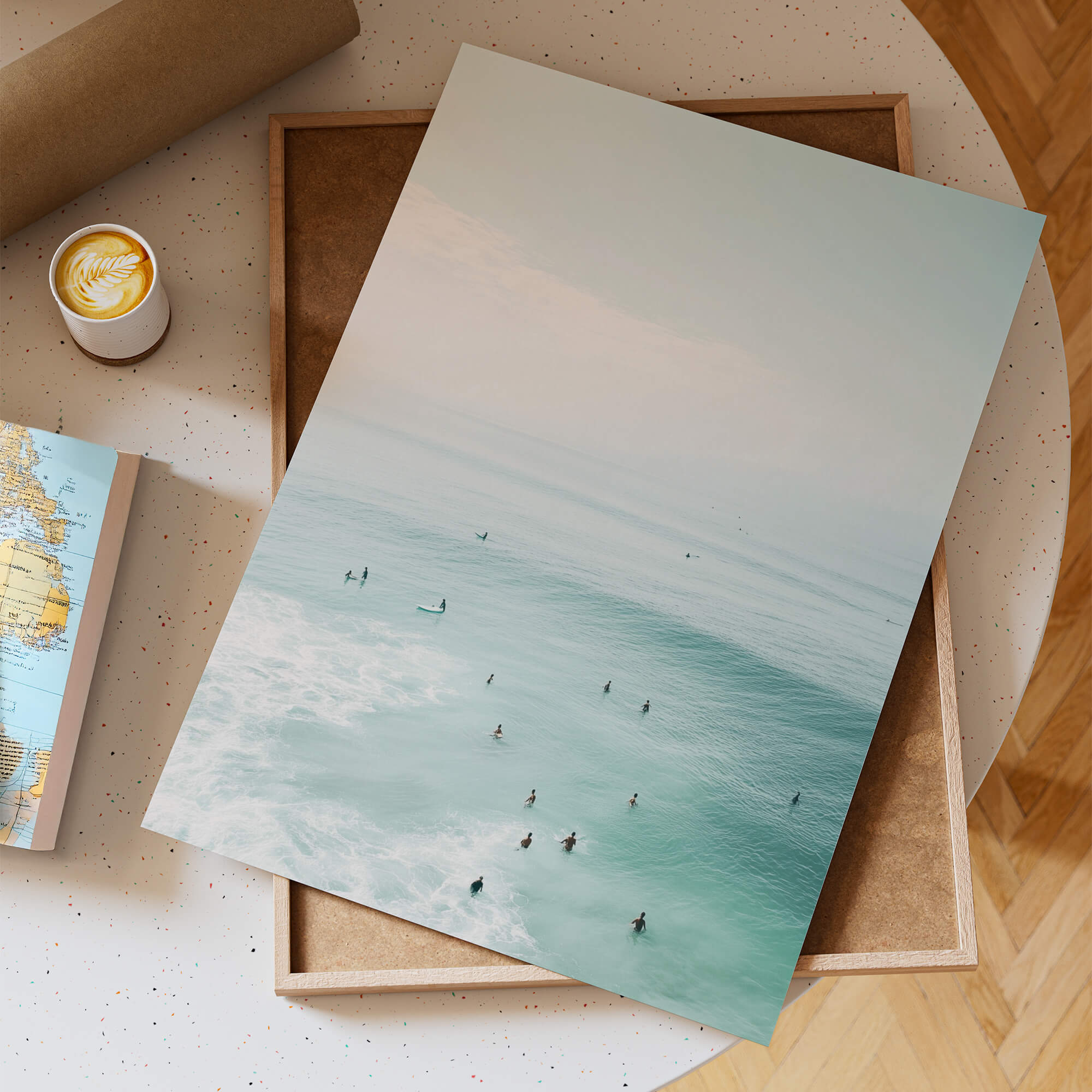 West Coast Waves Poster