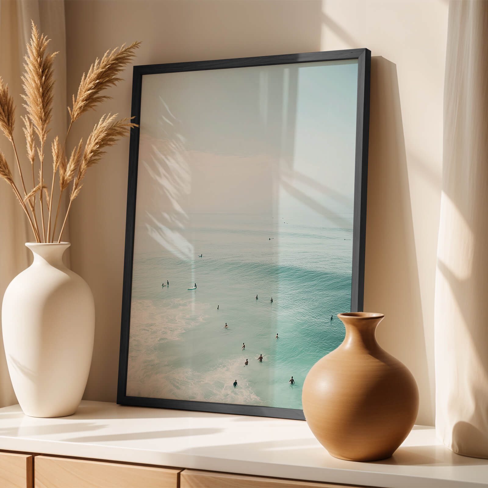 West Coast Waves Poster