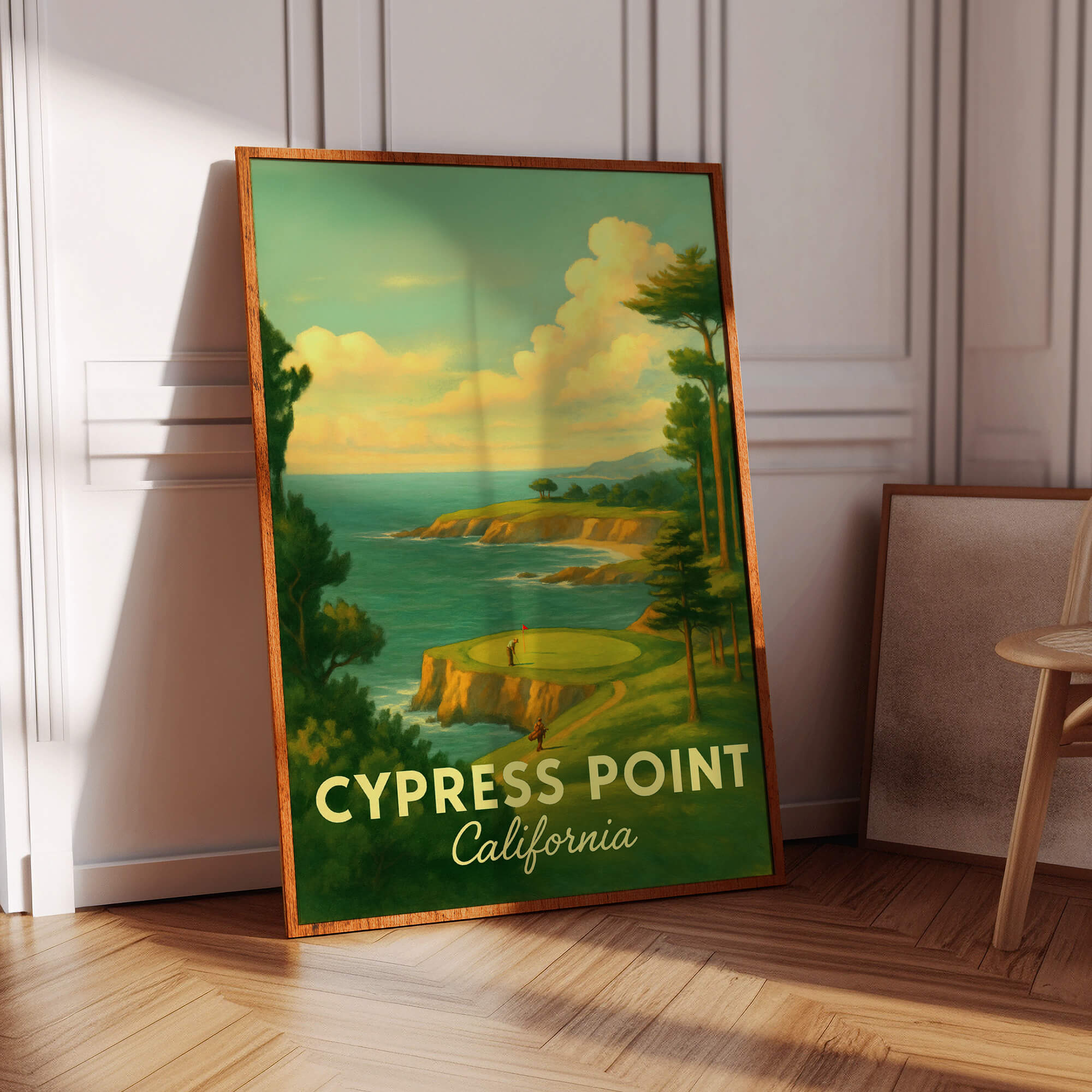 Cypress Point Travel Poster