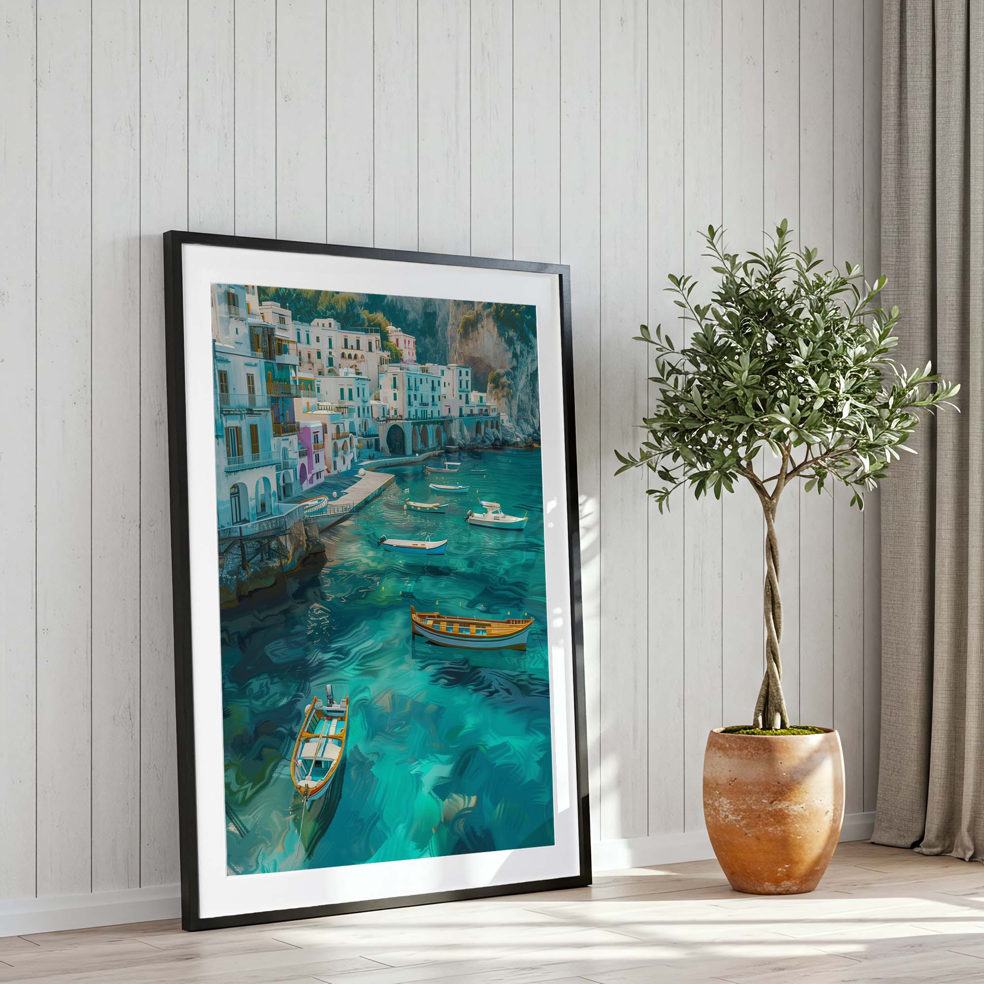 Capri Italy Marina Poster