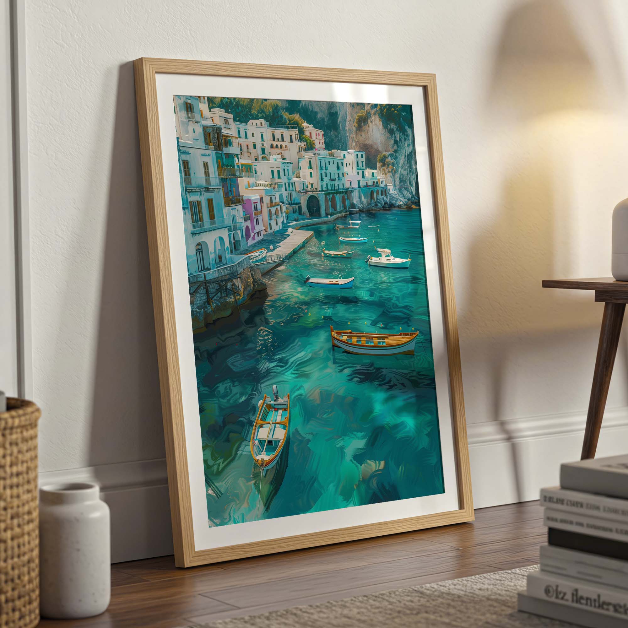 Capri Italy Marina Poster