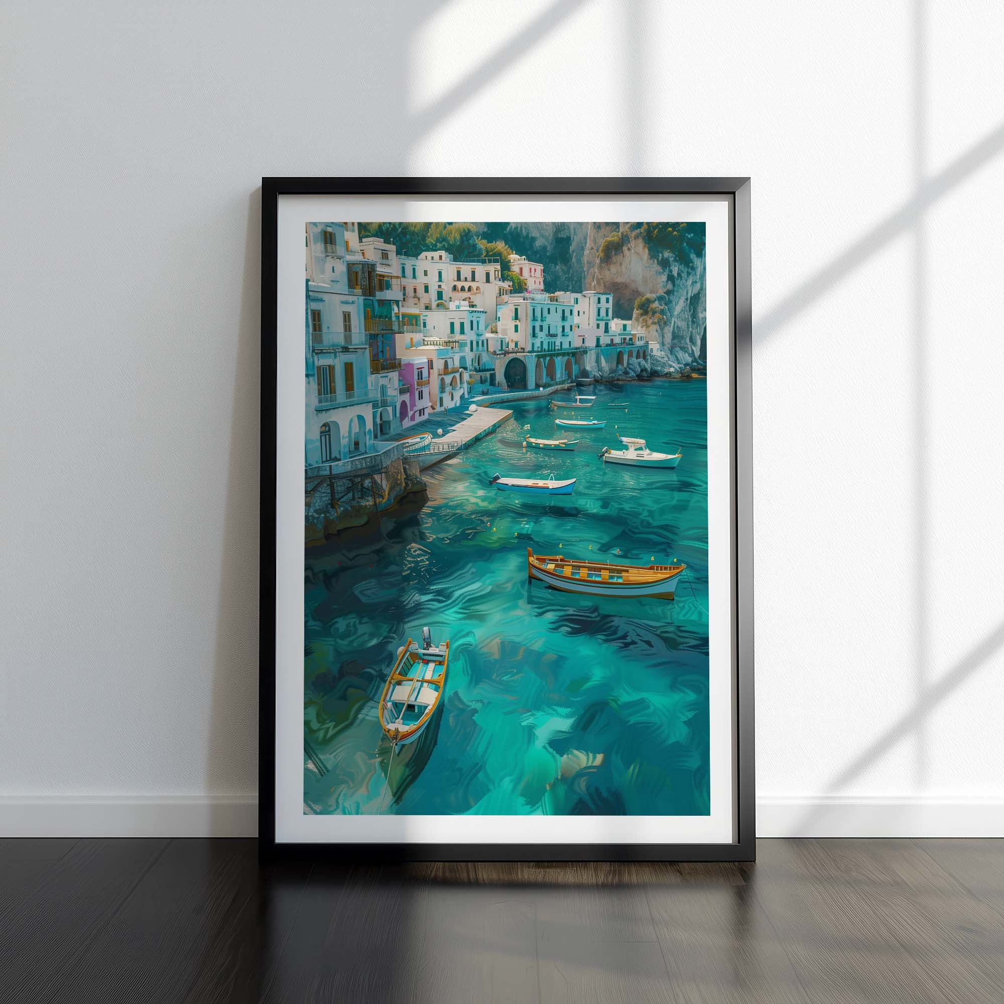 Capri Italy Marina Poster