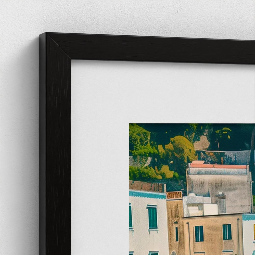 Capri Marina Boats Poster