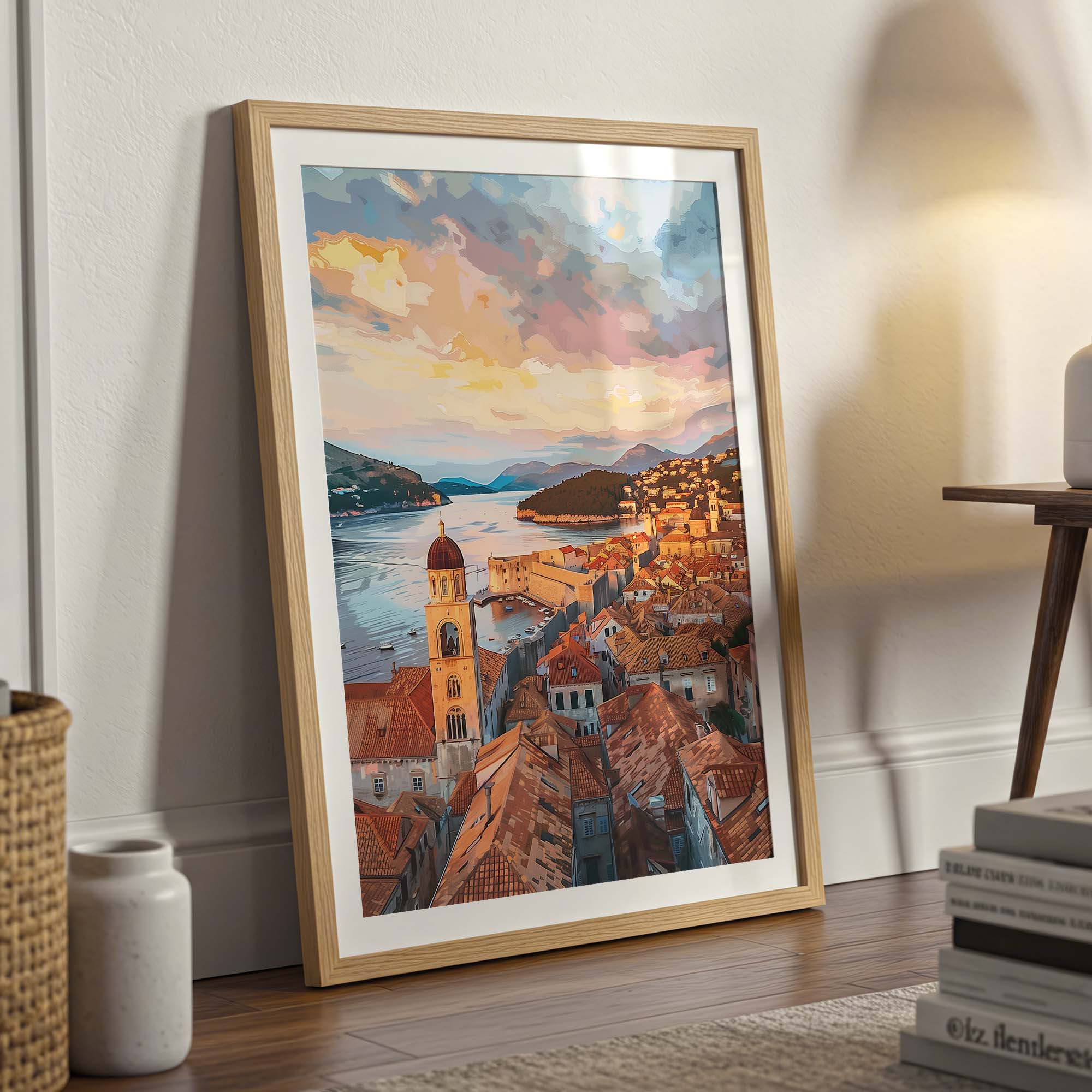 Dubrovnik Croatia Old Town Poster