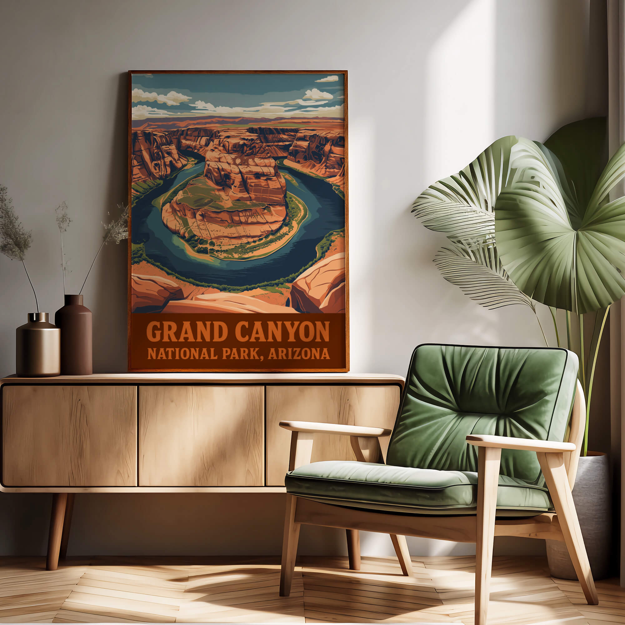 Grand Canyon National Park Travel Poster