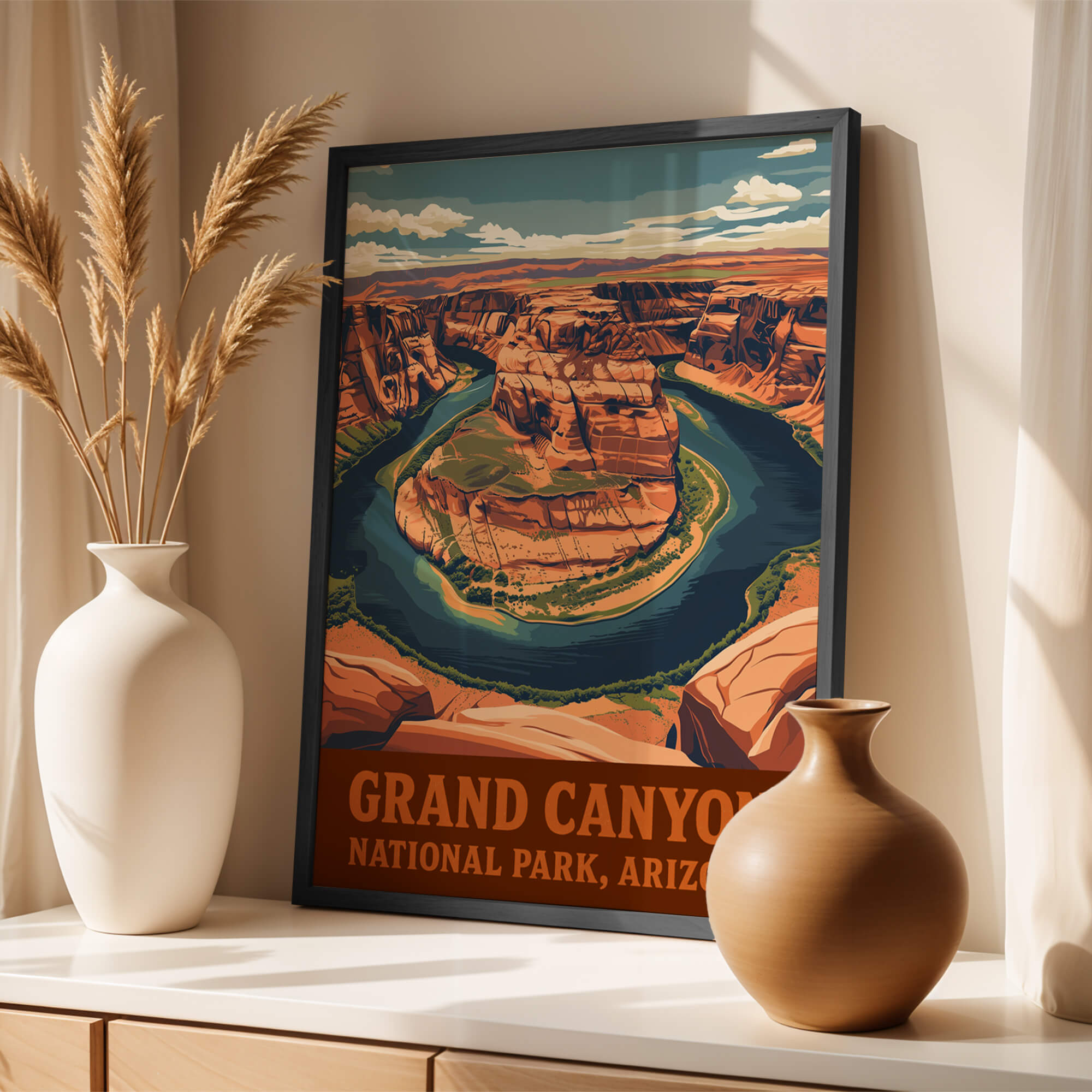Grand Canyon National Park Travel Poster
