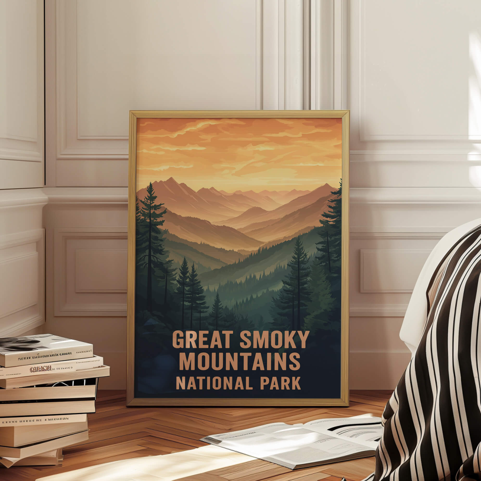 Great Smoky Mountains National Park Travel Poster