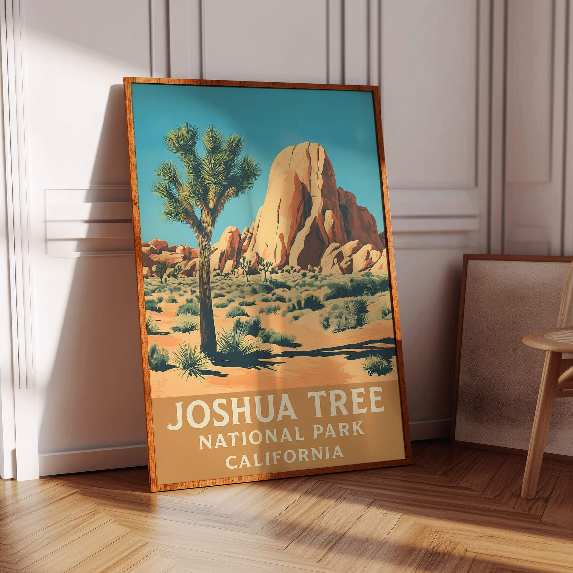 Joshua Tree National Park Travel Poster