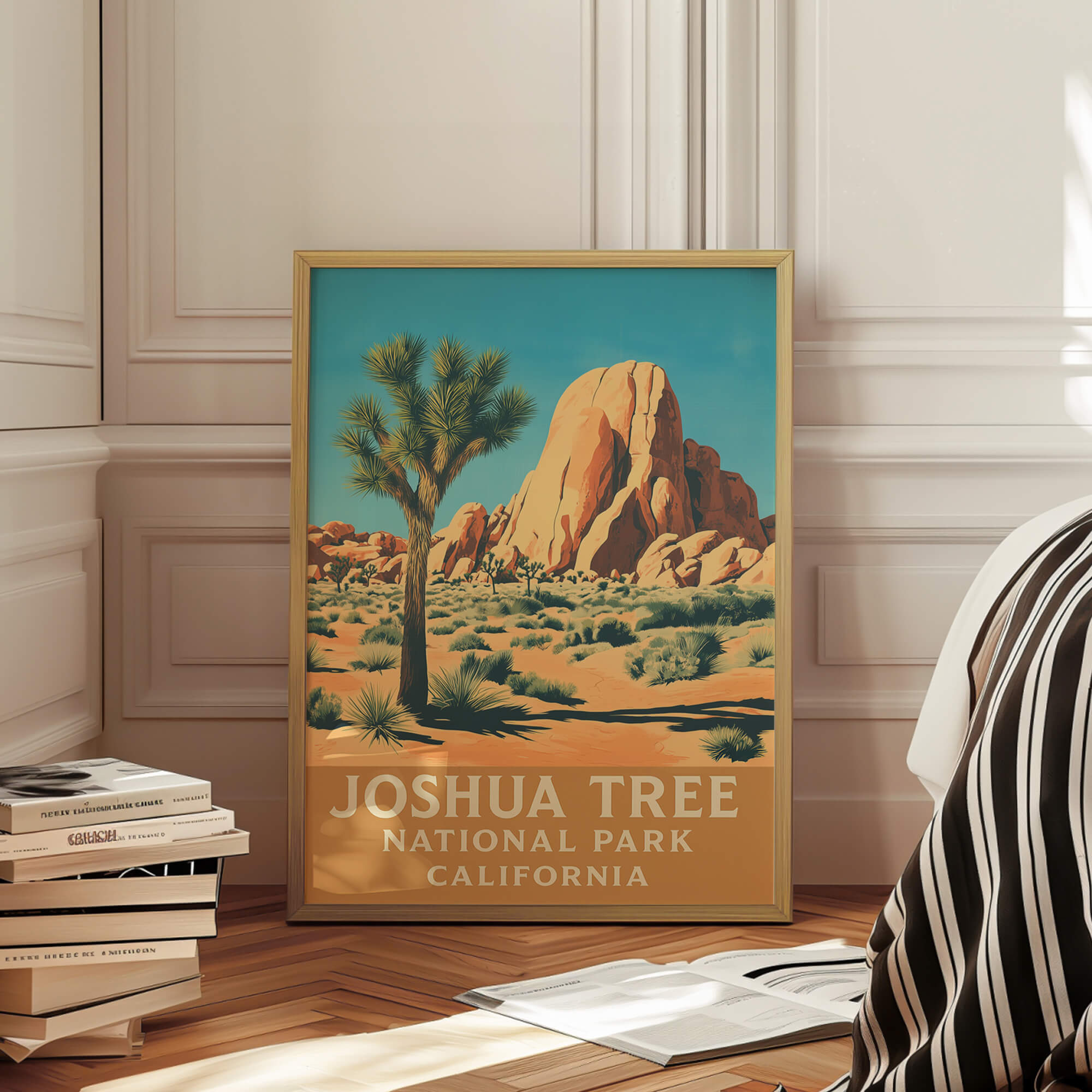 Joshua Tree National Park Travel Poster