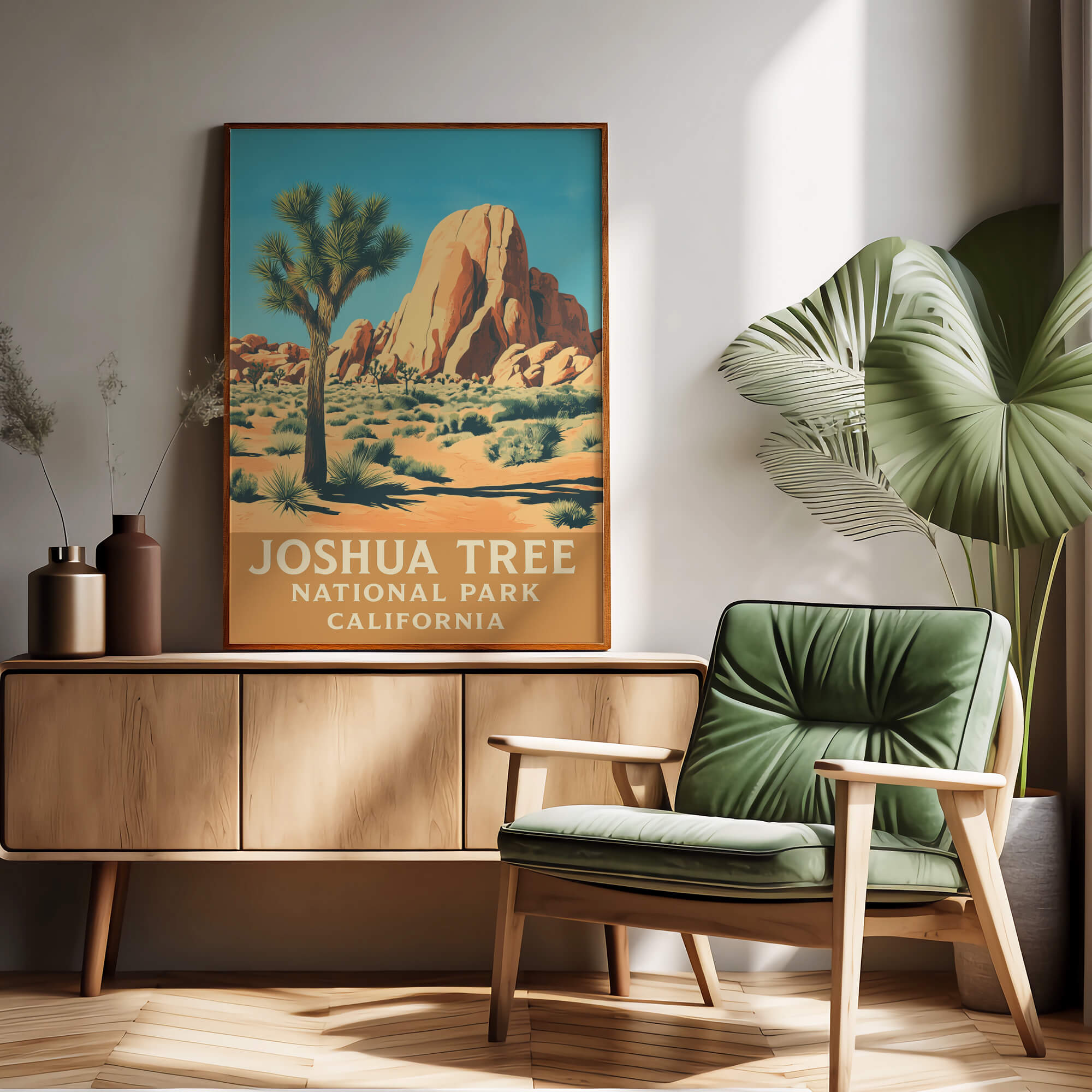 Joshua Tree National Park Travel Poster