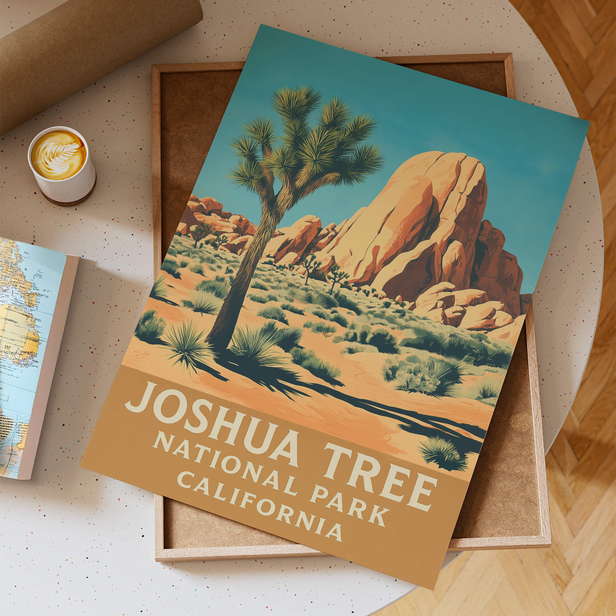 Joshua Tree National Park Travel Poster
