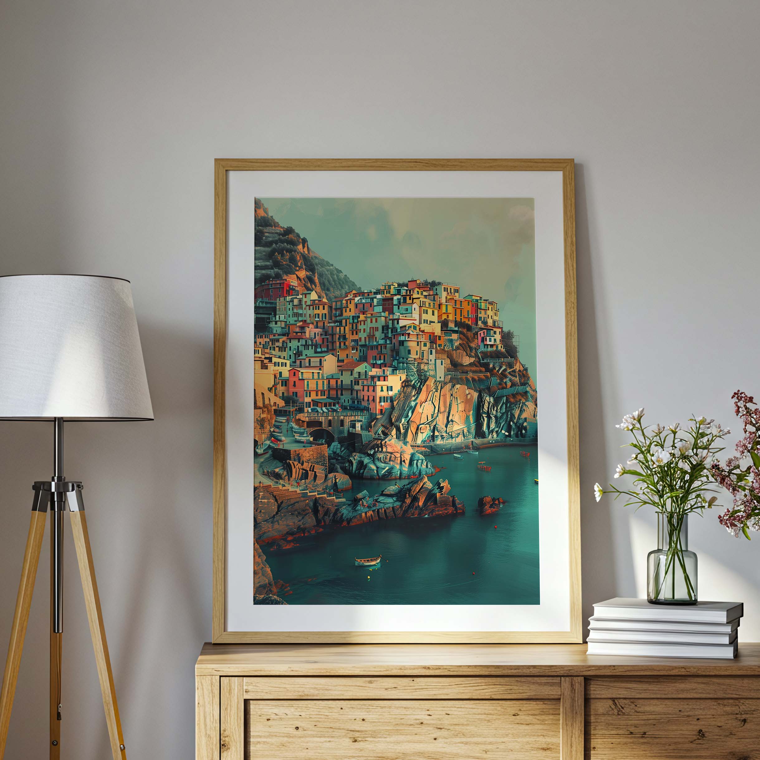 Manarola Cinque Terre Poster