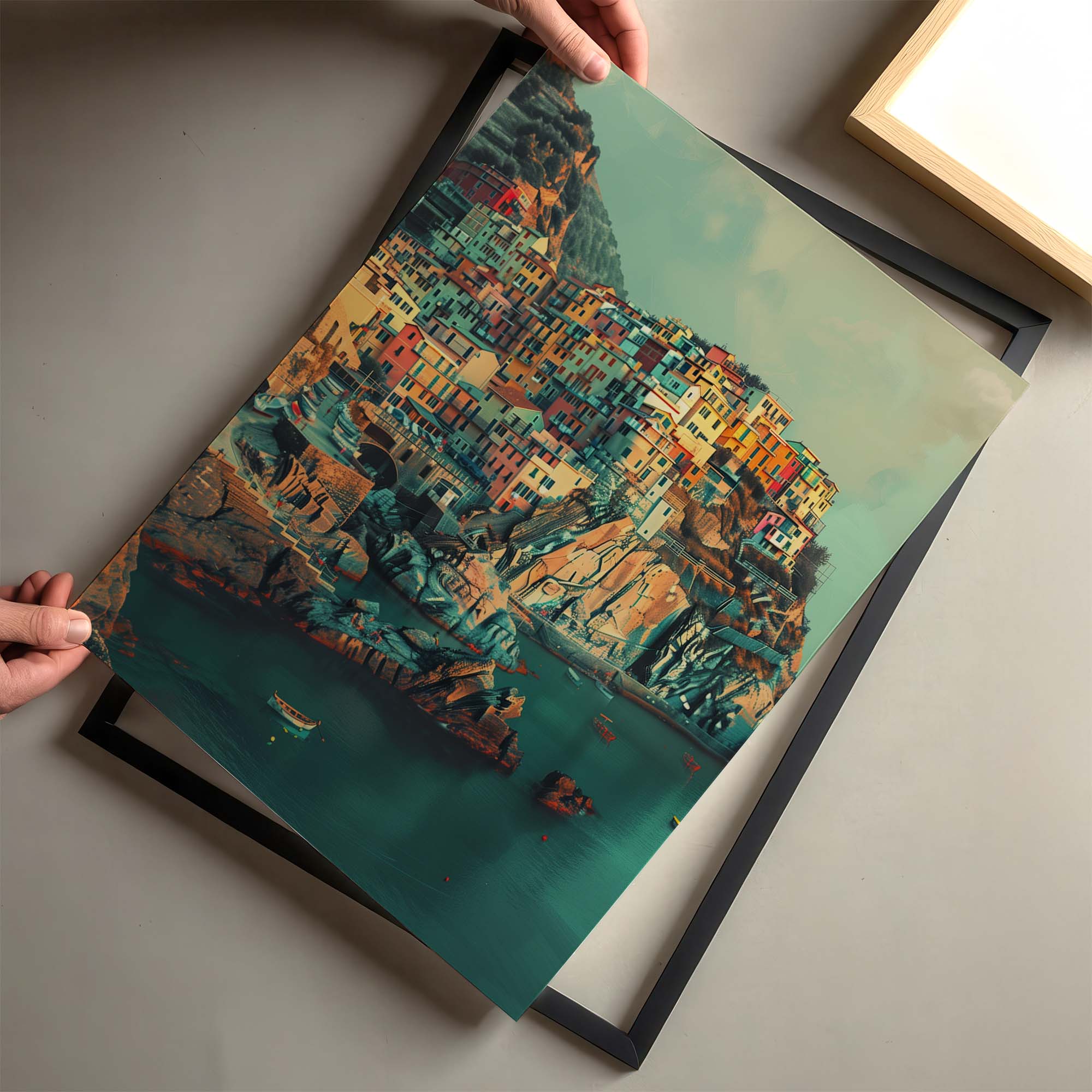 Manarola Cinque Terre Poster