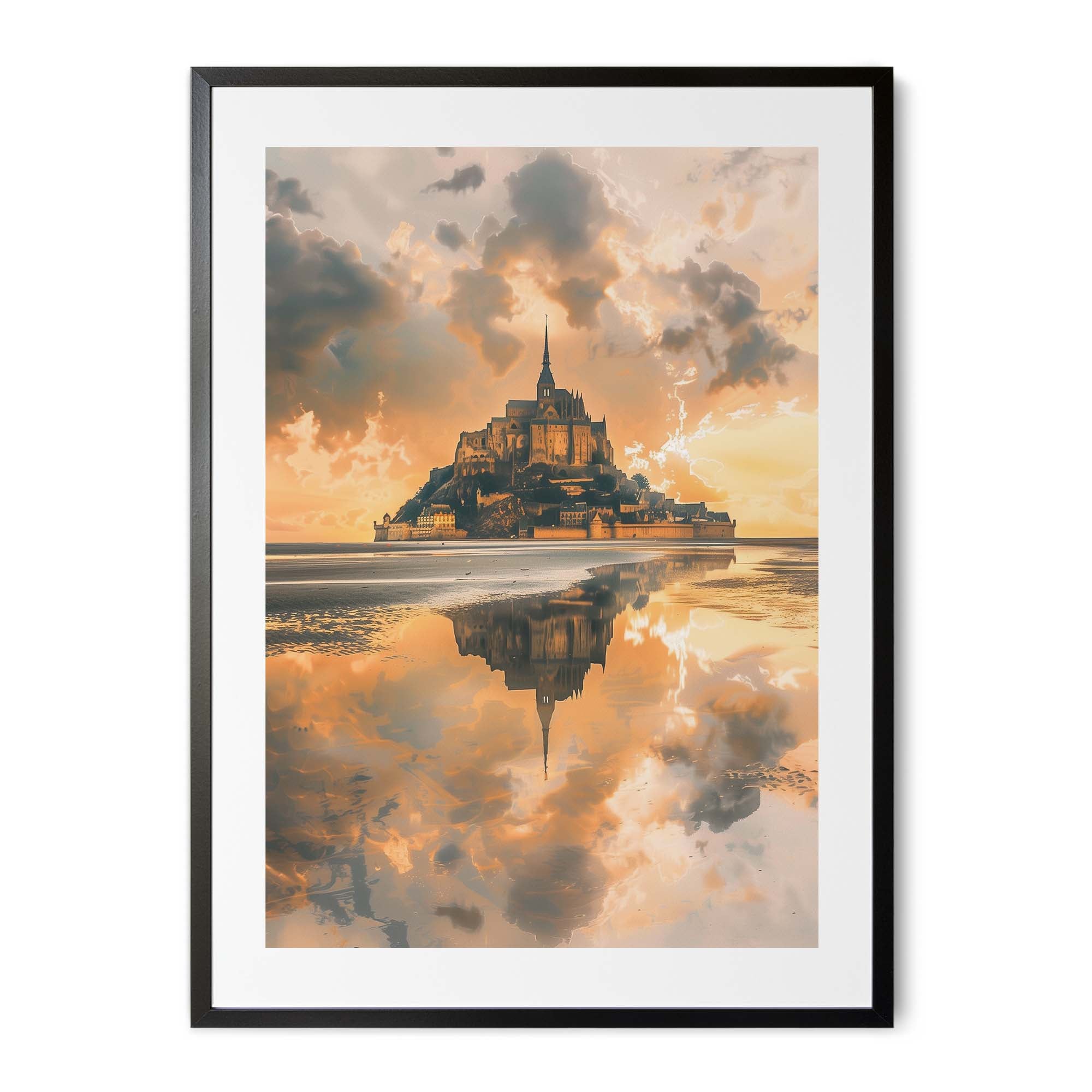 Mont Saint-Michel France Poster