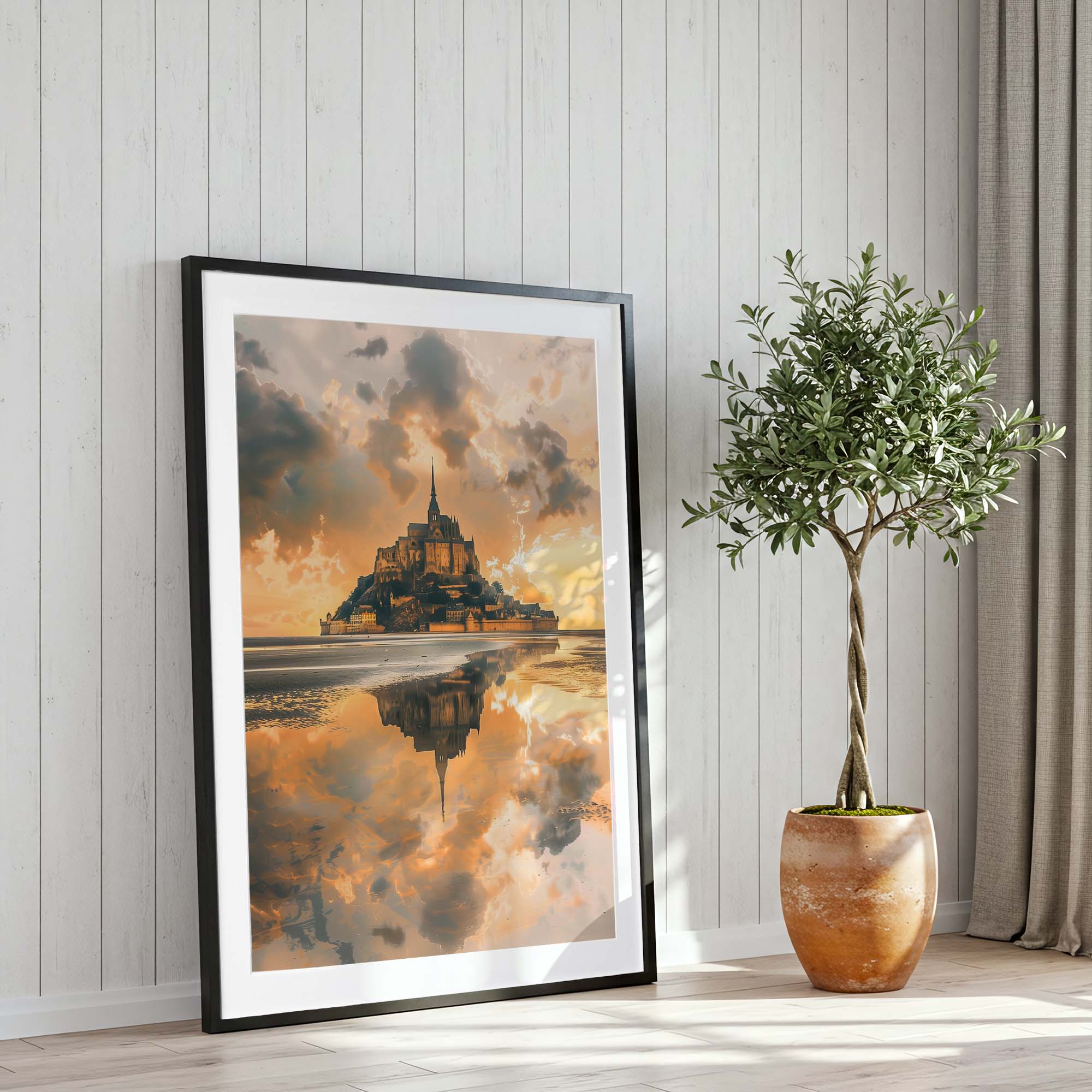 Mont Saint-Michel France Poster