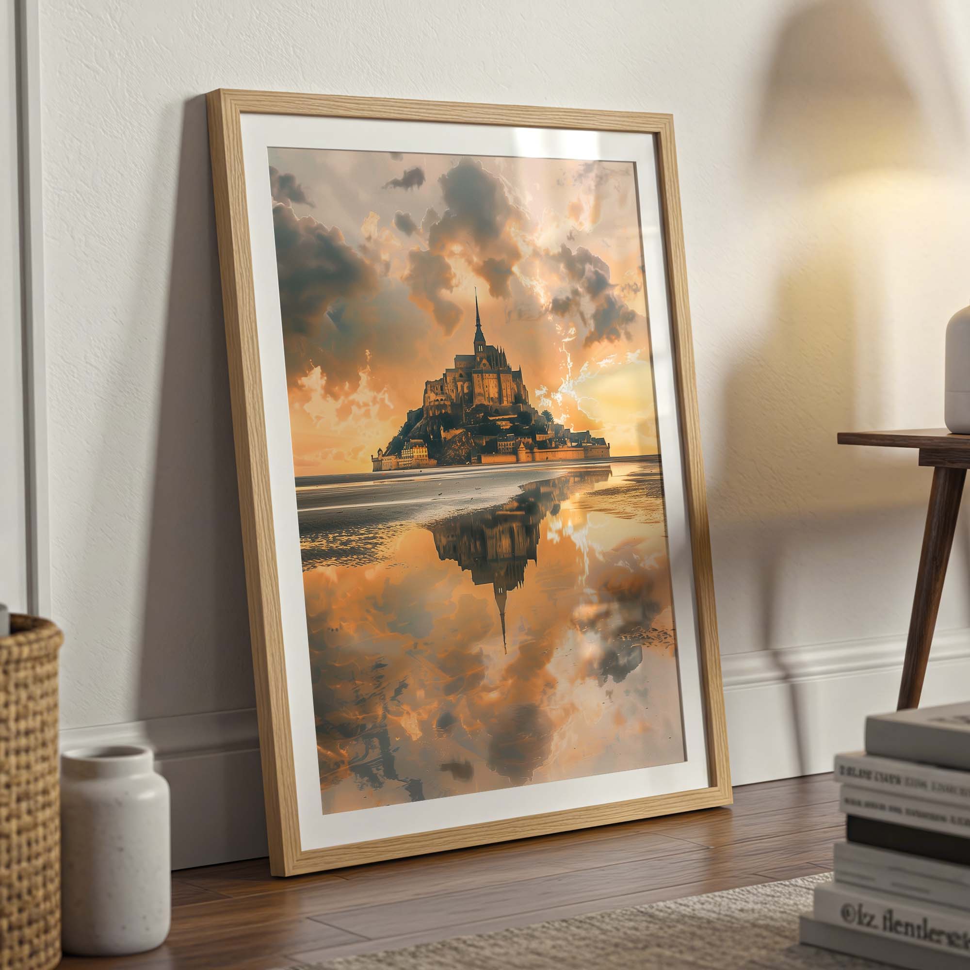 Mont Saint-Michel France Poster