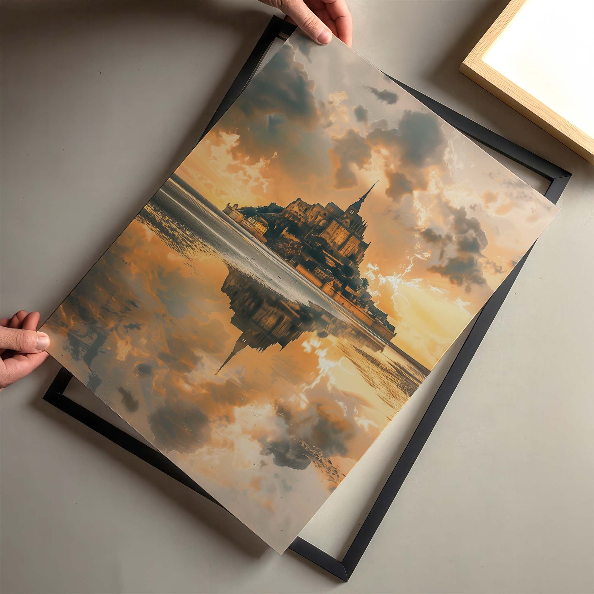 Mont Saint-Michel France Poster