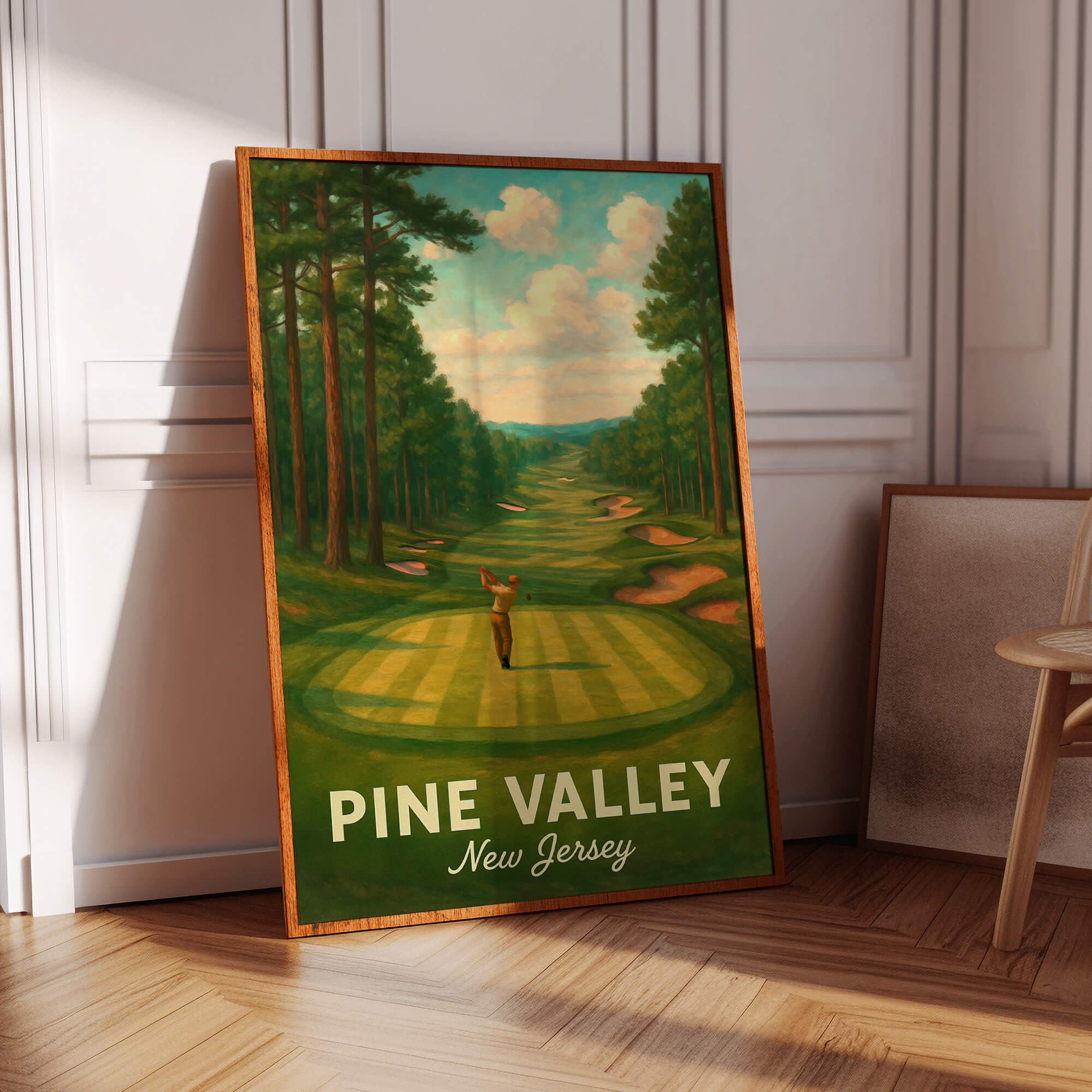 Pine Valley Travel Poster