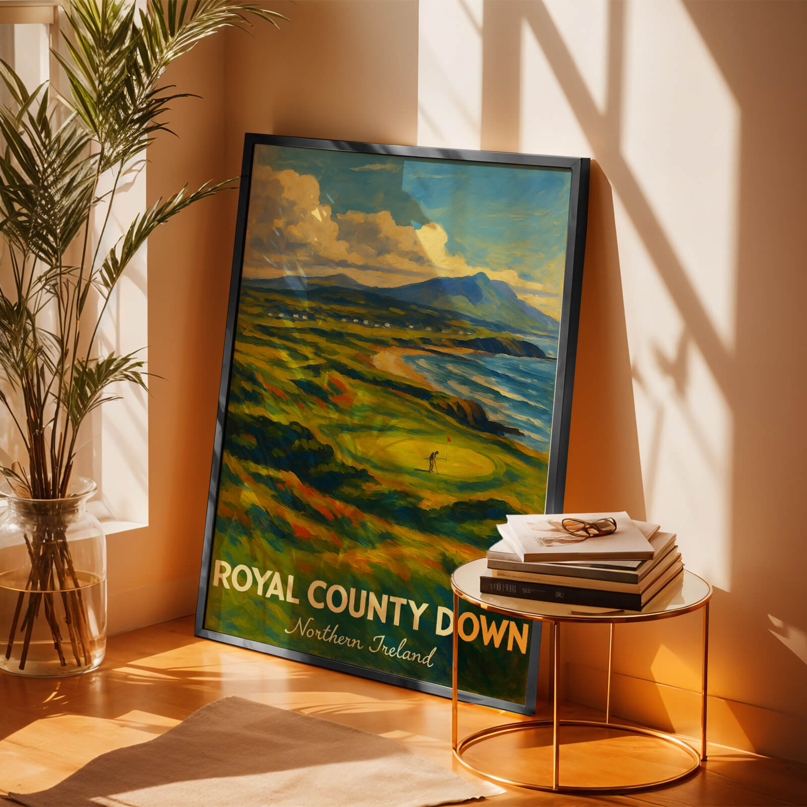 Royal County Down Travel Poster