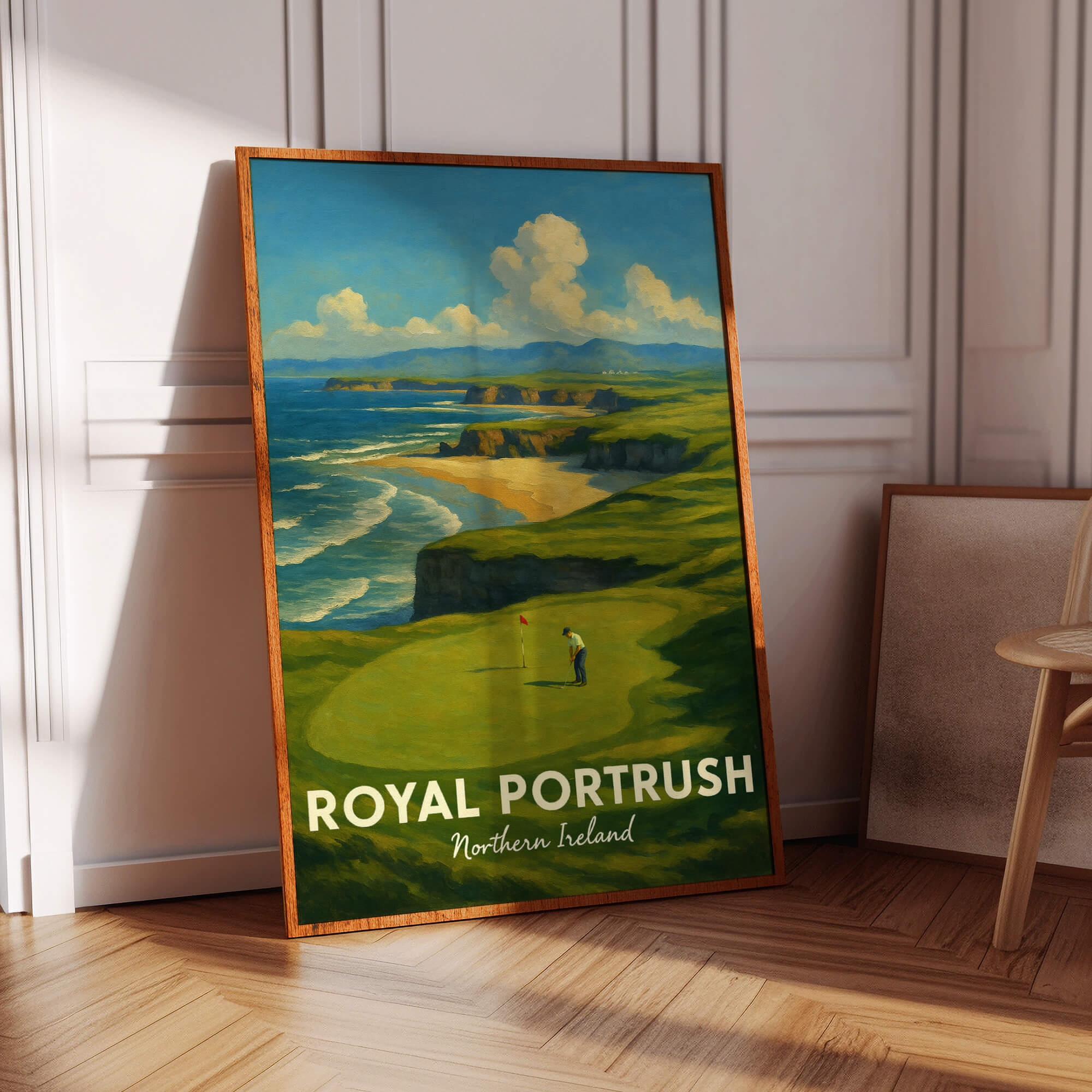 Royal Portrush Travel Poster