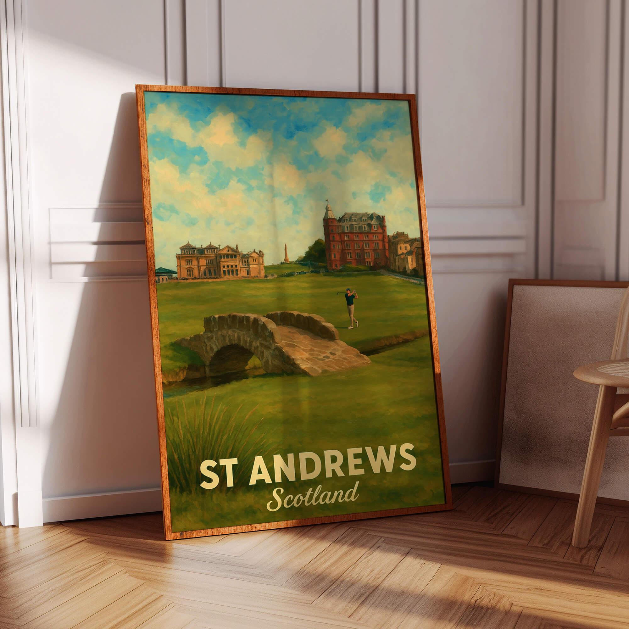 St Andrews Travel Poster
