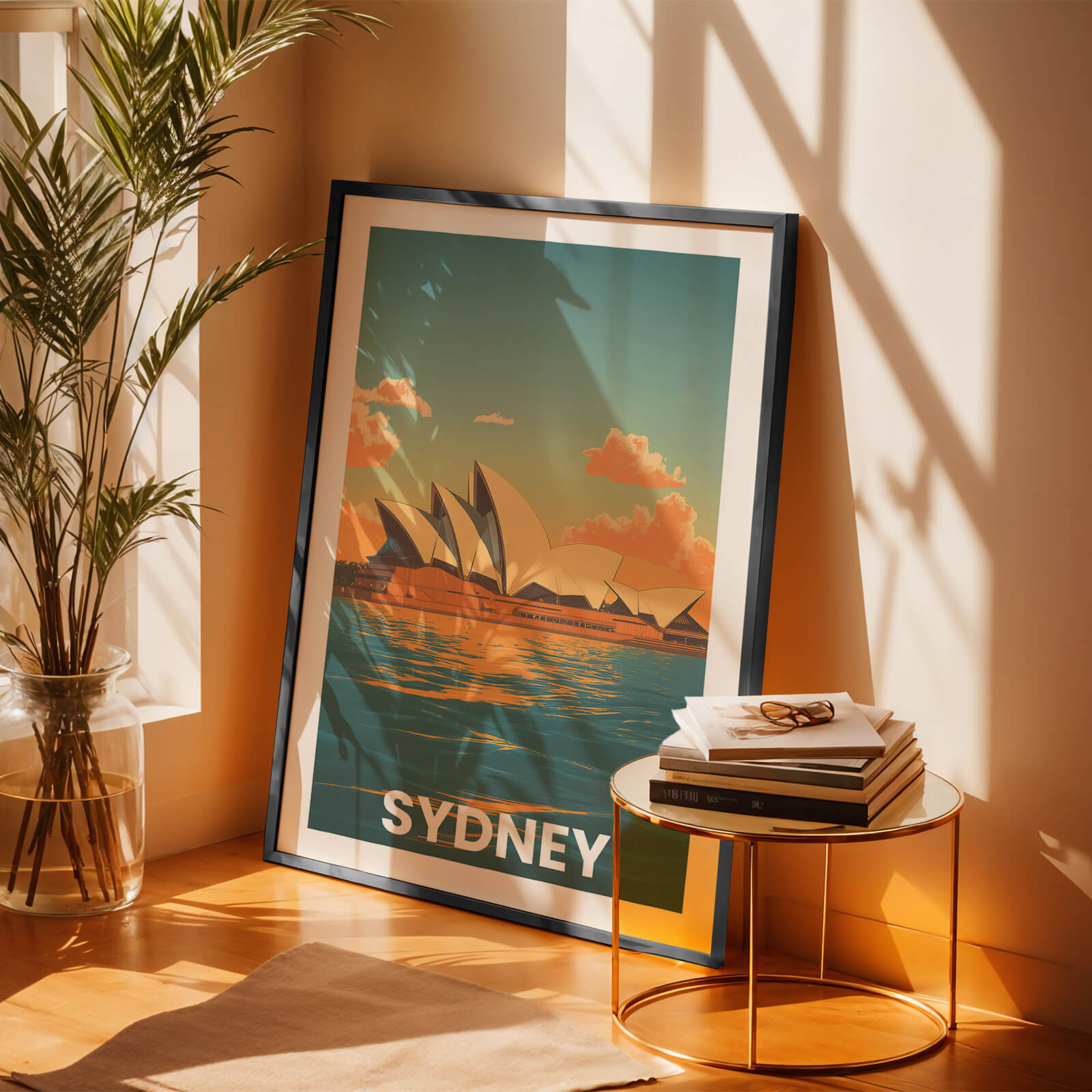 Sydney Vintage City Travel Poster