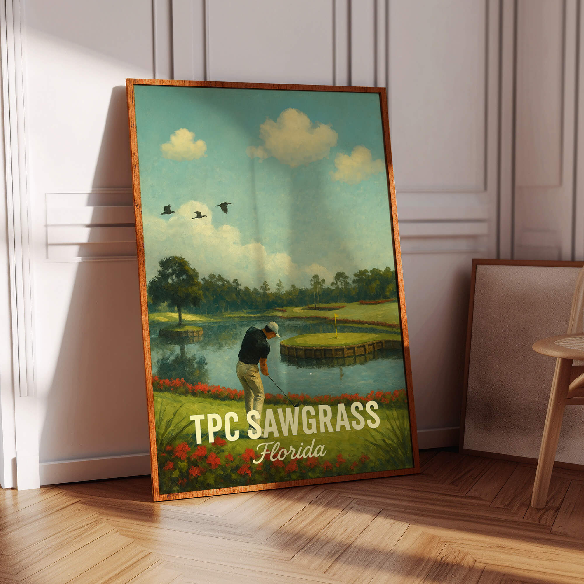 TCP Sawgrass Travel Poster