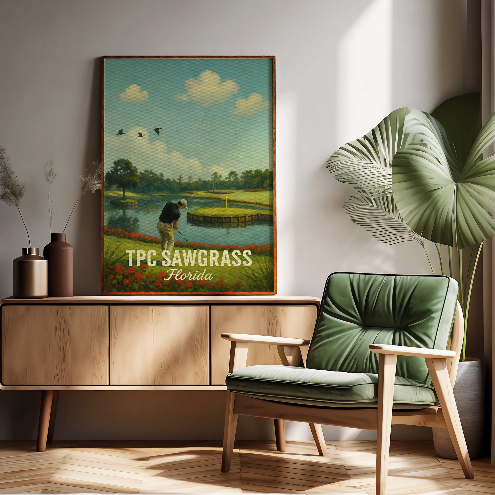 TCP Sawgrass Travel Poster