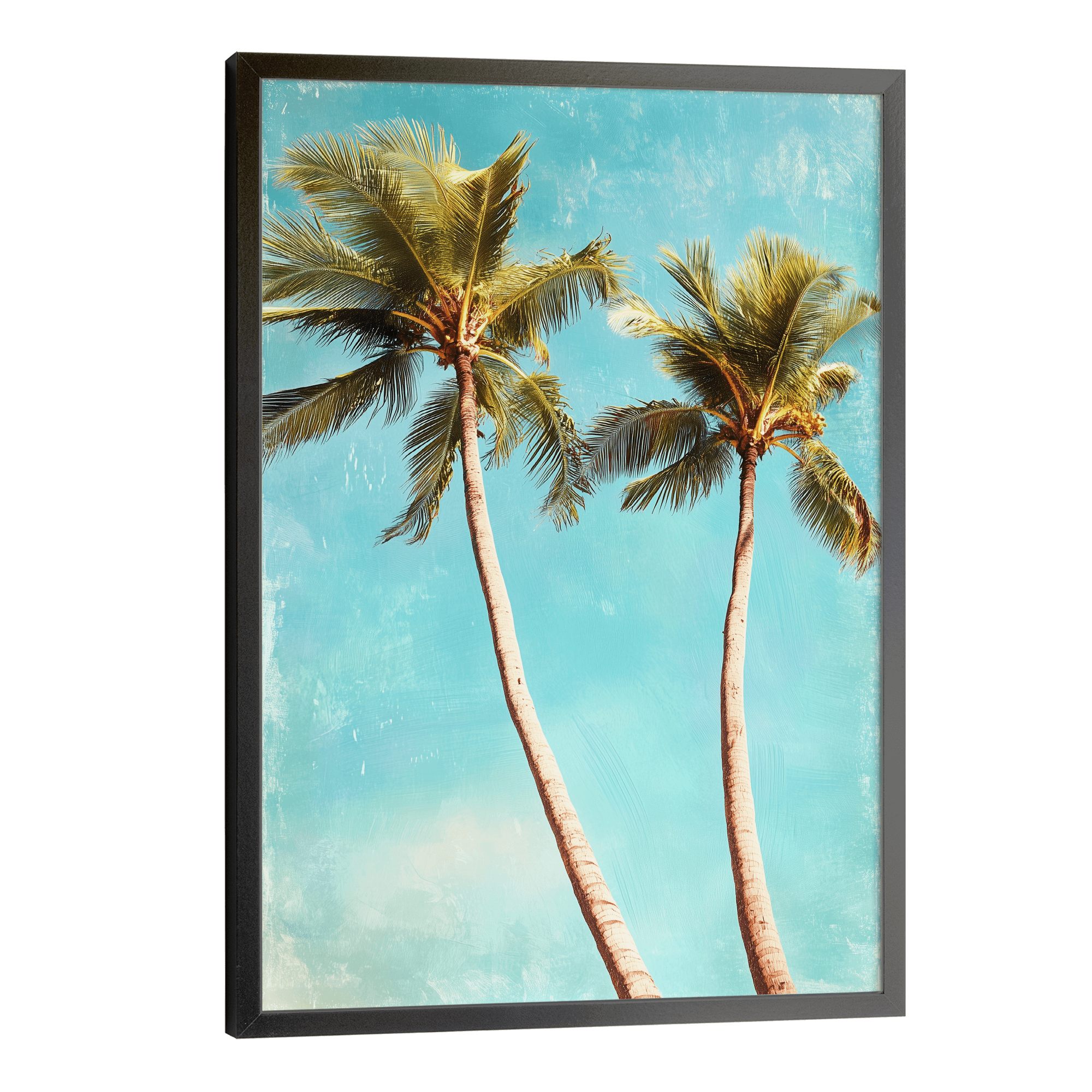 Vintage Cali Palms Poster