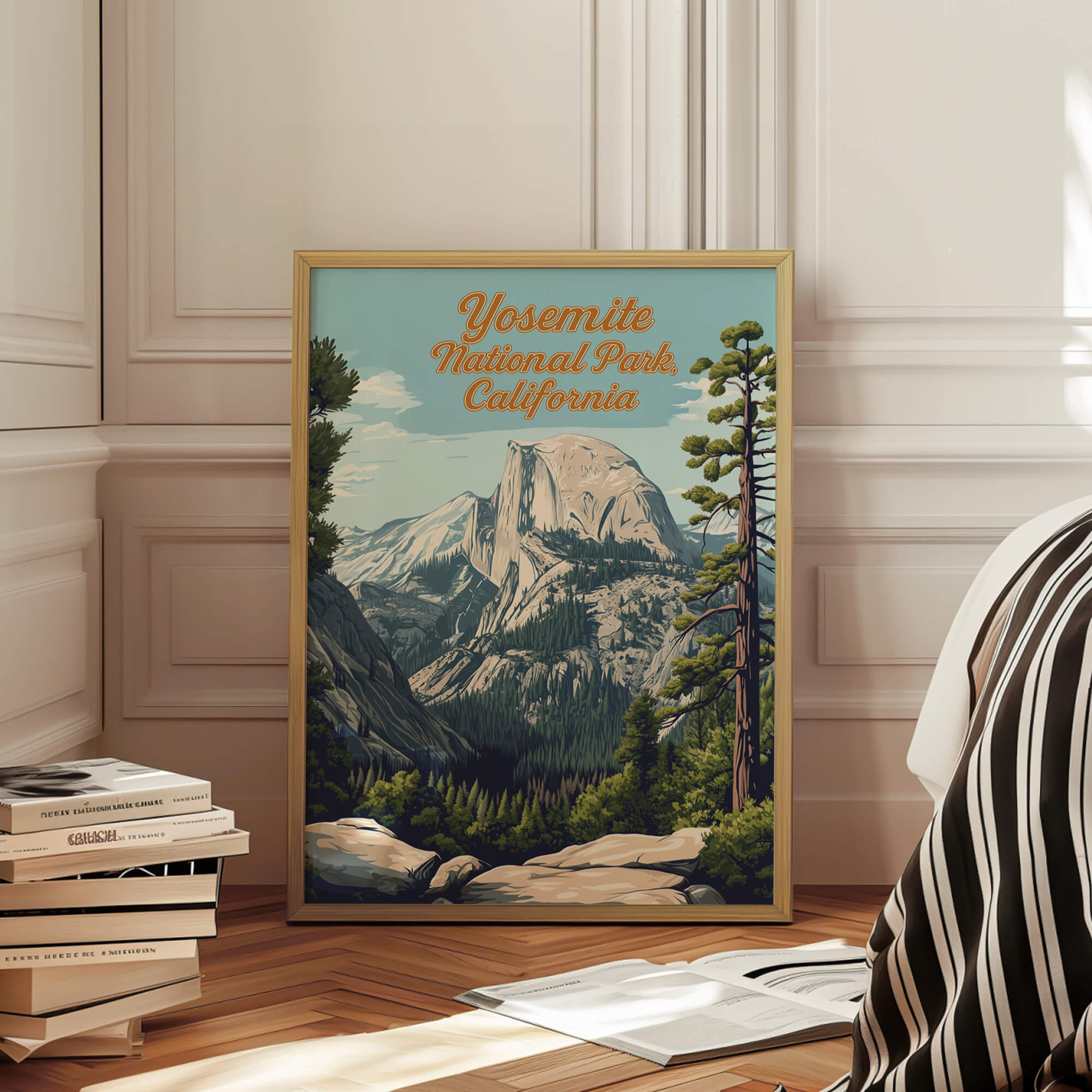 Yosemite National Park Travel Poster