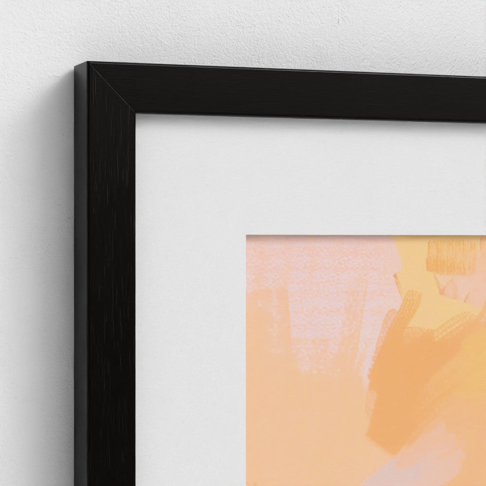 Golden Cliffs of Positano Poster