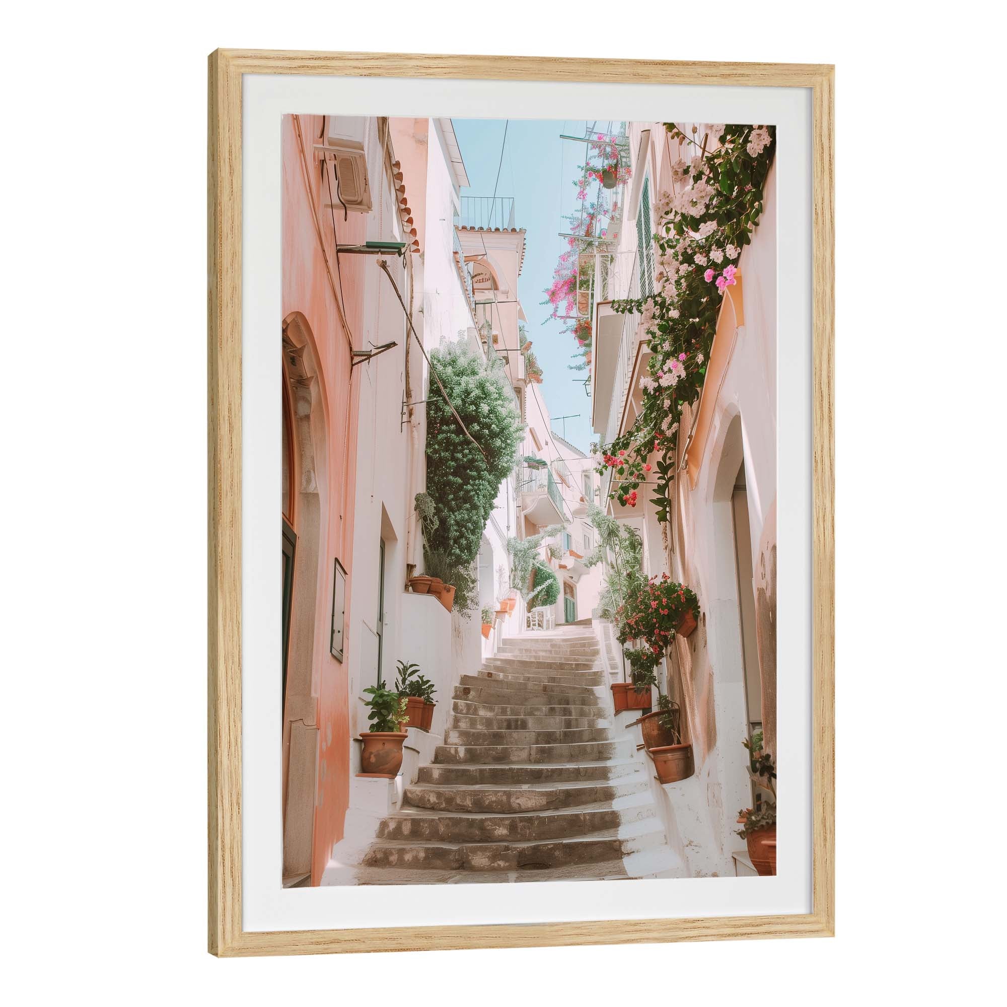 Positano Steps Poster