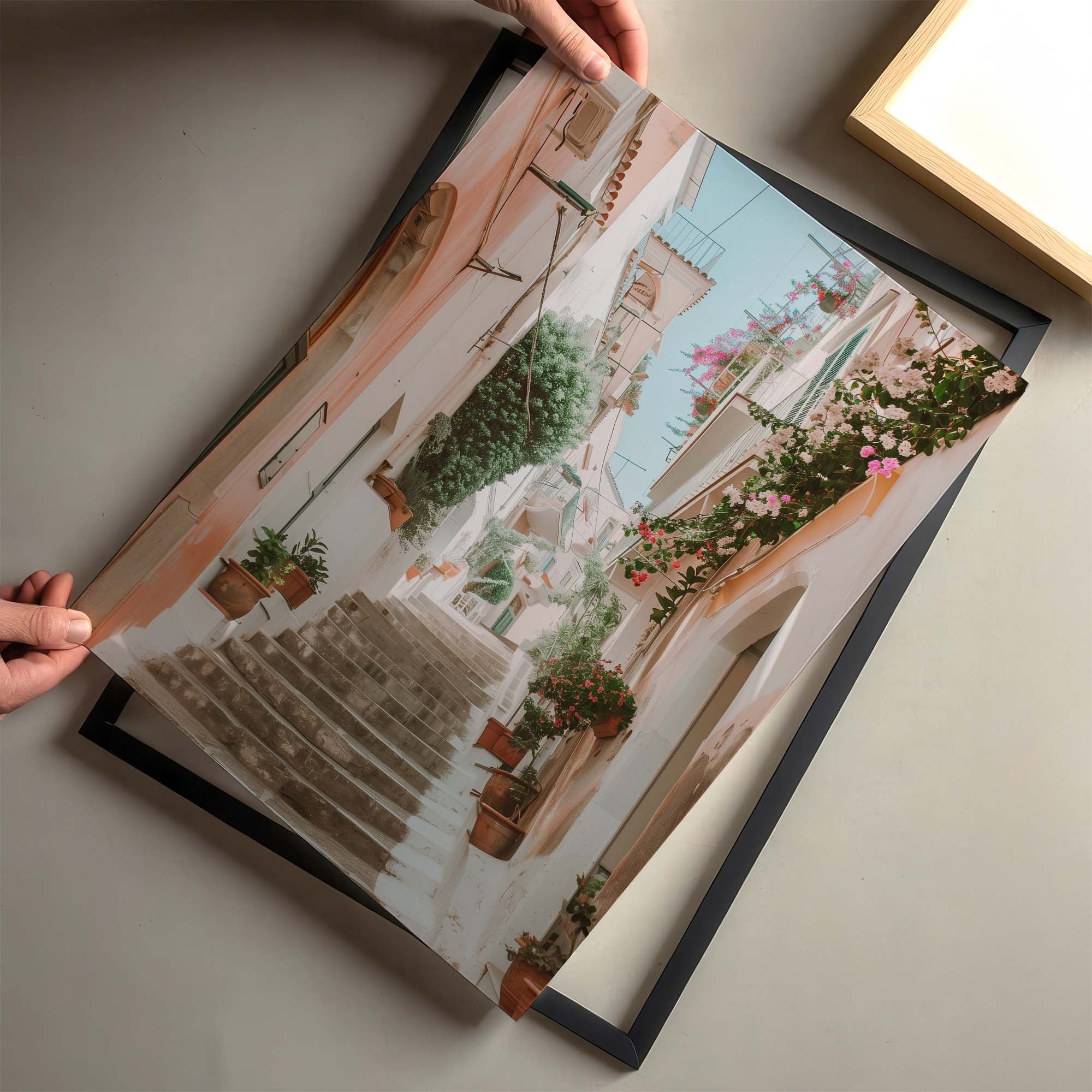 Positano Steps Poster