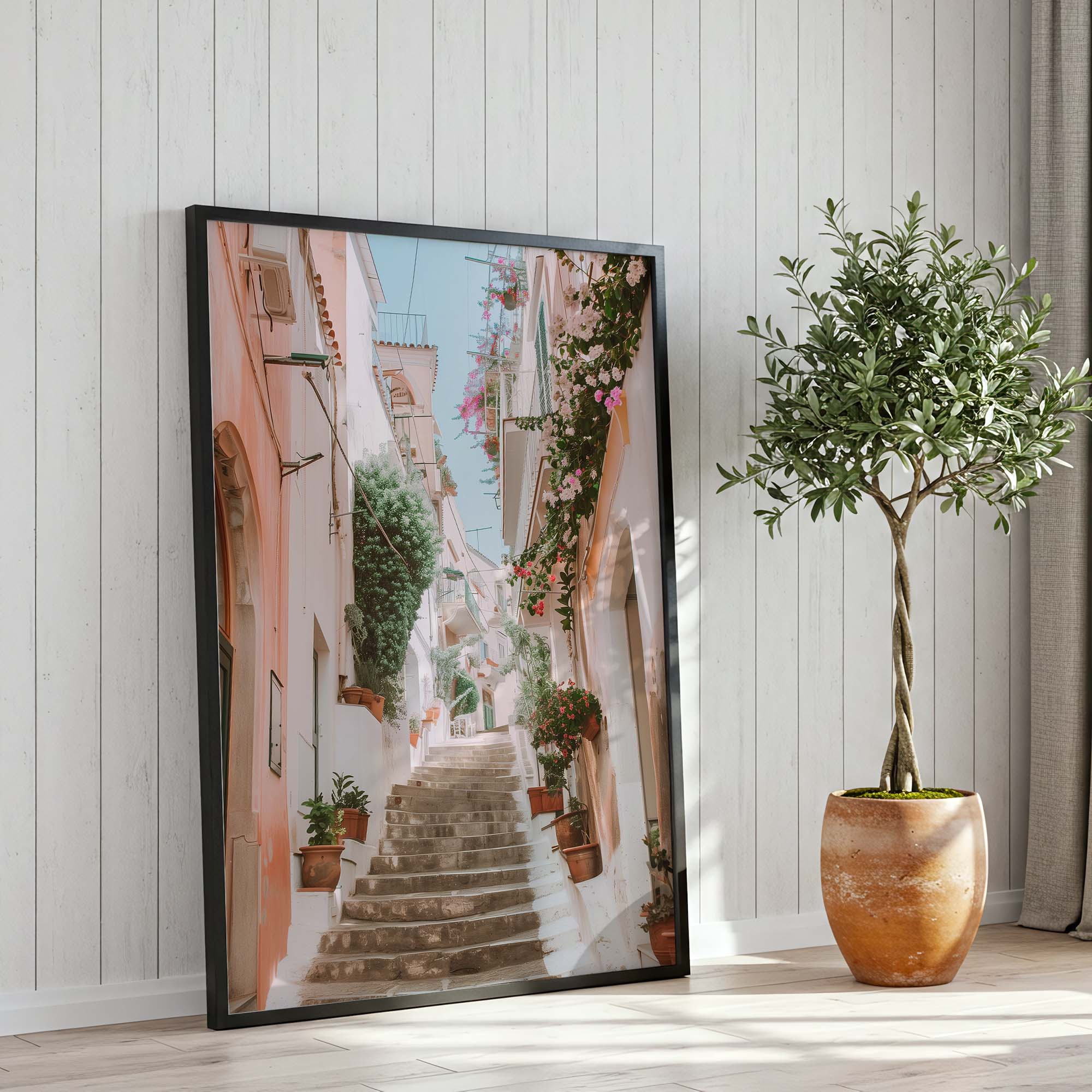 Positano Steps Poster
