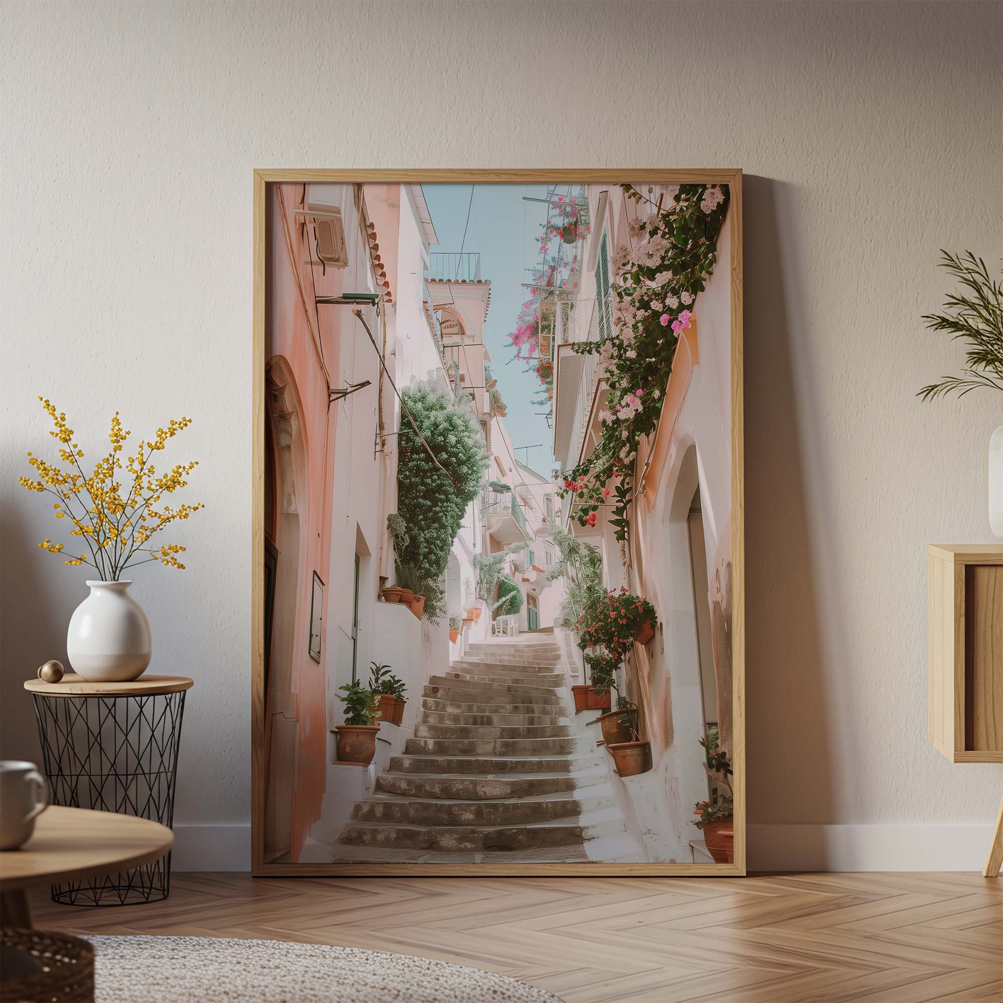 Positano Steps Poster